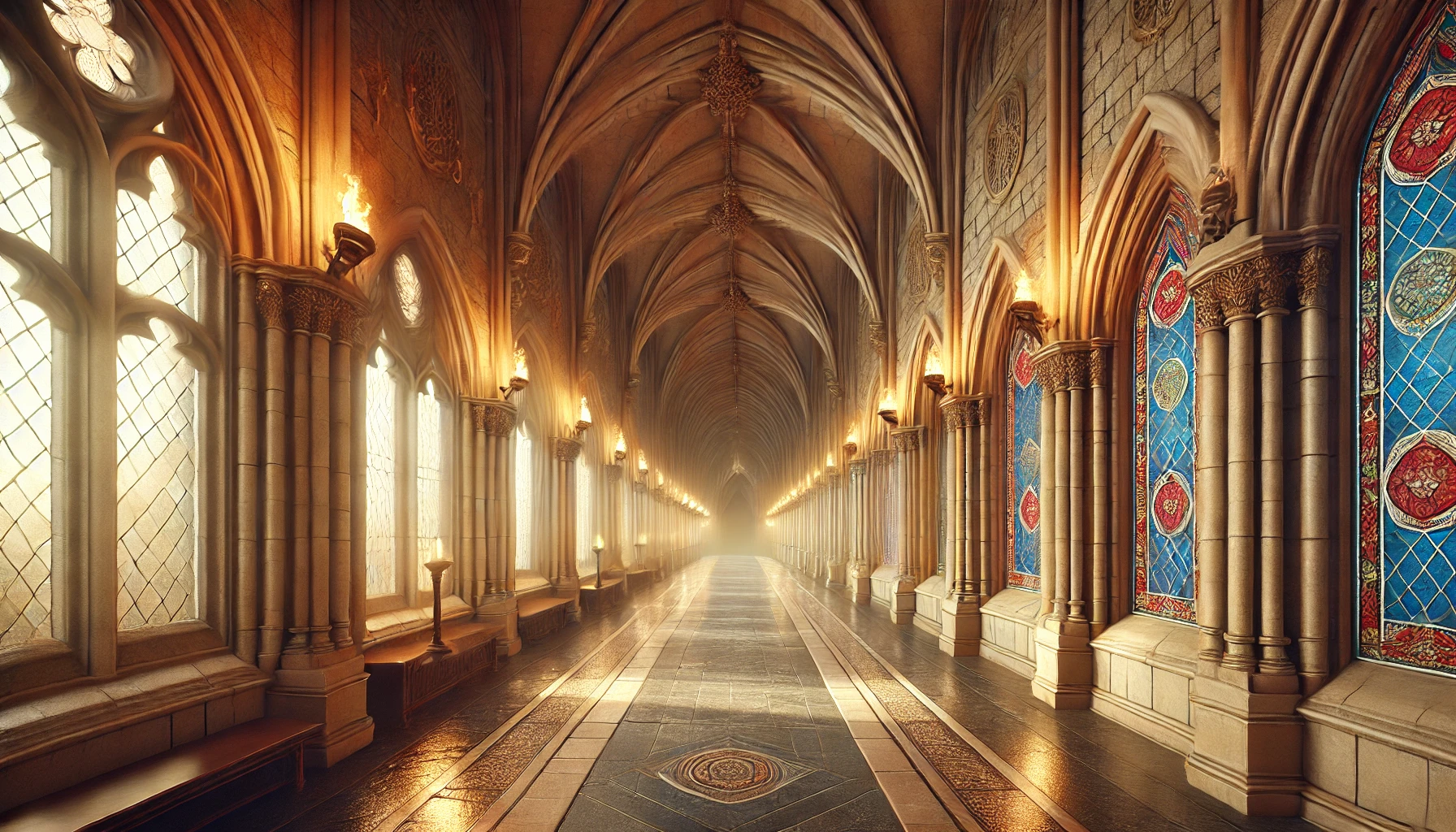 Harry Potter corridor