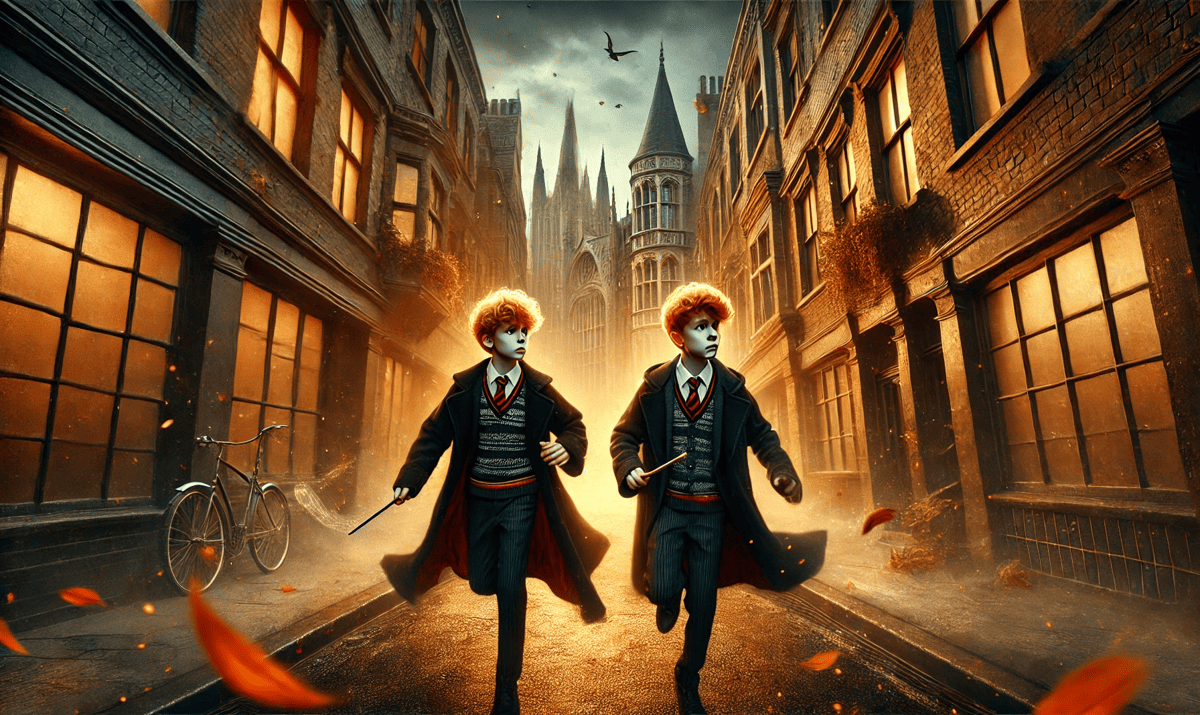Fred and George Weasley