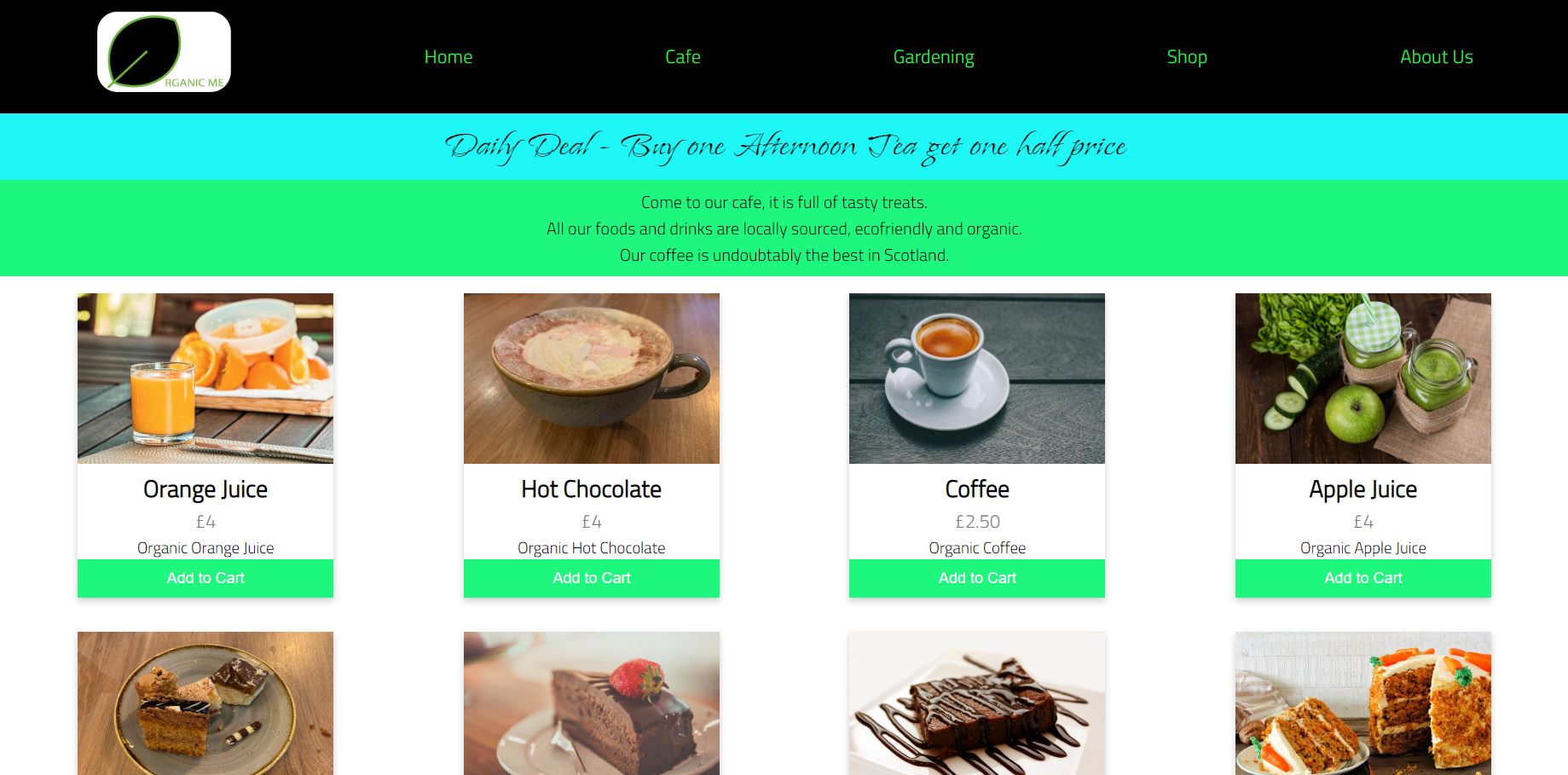 Organic Me Screenshot